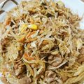 りんごのほっぺ♡'s cooksnap of when they made 野菜が高い( ;∀;)切干大根で焼きそば.