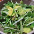 あちゃこ333's cooksnap of when they made アボカドと水菜のサラダ.