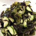 しゆがー☆'s cooksnap of when they made きゅうり・わかめ・ひじきの酢の物.