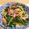 ゆりまる。。's cooksnap of when they made とびきりおいしい菜の花のペペロンチーノ.