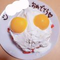 ａ・ｙ・ａ's cooksnap of when they made ウルトラマンケーキ.