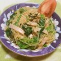 えれぼん's cooksnap of when they made 簡単♡ほうれん草と春雨の中華風サラダ＊＊.