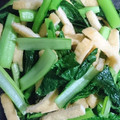 ♪みつきんぐ♪'s cooksnap of when they made 簡単美味！小松菜と油揚げの副菜.