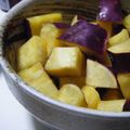 のんびりさとし's cooksnap of when they made ノンオイル♡さつまいものハニーレモン絡め.