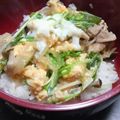 琉ぅまま's cooksnap of when they made おつゆがジュワ～っと★ウチの親子丼.