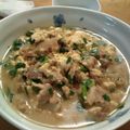 ふうちゃんパパ's cooksnap of when they made 豆腐とニラのピリっと中華風　豚コマ入り.