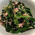 uchico1006's cooksnap of when they made ほうれん草とシーチキンのナムル.