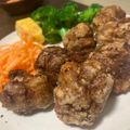 あかぴょんちき's cooksnap of when they made 豚小間肉のカリフワ竜田揚げ♪.