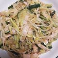 pucyipan's cooksnap of when they made もやし中華サラダ.