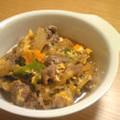ヒマリ's cooksnap of when they made ☆牛肉と玉ねぎのすき煮の卵とじ.