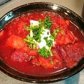 picomeri's cooksnap of when they made ボルシチを圧力鍋で！.