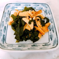 ナピト's cooksnap of when they made わかめの豆板醤炒め.
