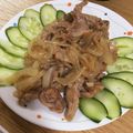 ♡くりーむ♡'s cooksnap of when they made 柔らかい豚肉生姜焼き.