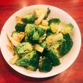 おきょうねえ's cooksnap of when they made きのことブロッコリーのにんにく炒め.