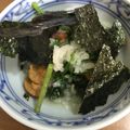 クック00N8WZ☆'s cooksnap of when they made なめこと春菊のみぞれ和え.