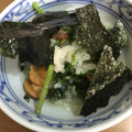 クック00N8WZ☆'s cooksnap of when they made なめこと春菊のみぞれ和え.