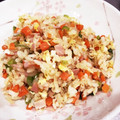 クック26352G☆'s cooksnap of when they made 野菜の消費に✨彩り炒飯と簡単スープ❤.