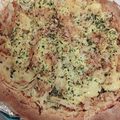 kiwami3's cooksnap of when they made 癖になる(^^♪お好み焼き風ピザ♡.