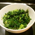ゆうろくろう's cooksnap of when they made 醤油洗いでしゃっきり！おひたし♪.