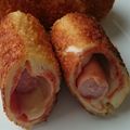 ﾐｷニャン's cooksnap of when they made 簡単ビックリ！ソーセージ揚げパン＋α.