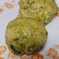 ふくめんパンダ's cooksnap of when they made 蒸したて♪抹茶まんじゅう.