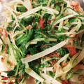 s0raりんご's cooksnap of when they made 水菜の梅おかか和え.