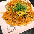 ひぃたろぉ～♪'s cooksnap of when they made カレールーで作るスパゲッティ♪.