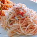 928るびすけ☆☆'s cooksnap of when they made 明太子としらすのパスタ.