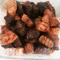 クックSUQ3AQ☆'s cooksnap of when they made マグロのあら煮.