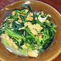 クックVOY1Q3☆'s cooksnap of when they made ♡農家直伝♡ほうれん草のふわふわ卵バター.