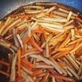 ハニイとムサシ's cooksnap of when they made フライパンで簡単♡きんぴらごぼう♡.