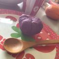 二葉ピクミン's cooksnap of when they made 紫芋の茶巾.