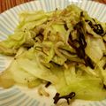 ♪ごんた's cooksnap of when they made ＊ざっくりやみつきキャベツ＊.