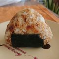 pukukoko's cooksnap of when they made 残りごはんで香ばしく♡ごまおにぎり.