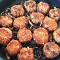 ＊ﾁｮｺ＊'s cooksnap of when they made おから煮込みハンバーグ☆.