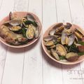 さくらん餅's cooksnap of when they made アサリと青菜のにんにく＆バター蒸煮.