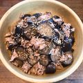 HikariNMY's cooksnap of when they made 豚肉となすのガーリックオイマヨ炒め.
