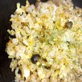 ﾊﾞﾀﾞｷﾞﾆ's cooksnap of when they made リメイク♪キムチチャーハン.