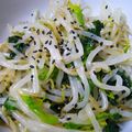 わのなの's cooksnap of when they made 簡単！ほうれん草ともやしのナムル.