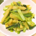 ステルトミチル's cooksnap of when they made 小松菜とじゃがいものカレー炒め.