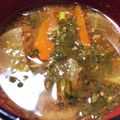 土屋はちまき's cooksnap of when they made 大根の葉入り、我が家の味噌汁.