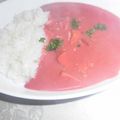 クックLMMWU0☆'s cooksnap of when they made チキンとビーツ！ ピンクのスープ カレー.