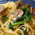 さやりんりん's cooksnap of when they made 菜の花とあさりのパスタ.