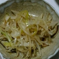 ヨシヨッシー's cooksnap of when they made もやしとねぎの中華サラダ.