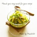 ウメ吉さん's cooksnap of when they made キャベツと林檎のサラダ.