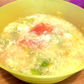 Taikou’s's cooksnap of when they made トマトとレタスとたまごのスープ.