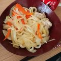 ☆ペコ助☆'s cooksnap of when they made 肉入り焼うどん.