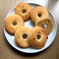 生き猫's cooksnap of when they made 離乳食にも☆簡単♪卵無し焼きドーナツ.