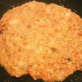ゆぅしゅんまみー's cooksnap of when they made くそうま＼(＾q＾)／めんたい餅もんじゃ.