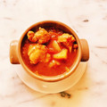 ナピト's cooksnap of when they made 作り置き☆トマトカレー煮込み☆七変化.